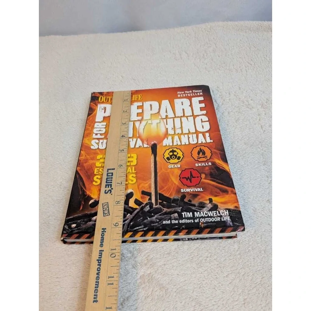Outdoor Life Prepare for Anything Survival Manual New York Times‎ Bestseller